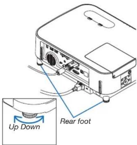 Up Down Rear foot