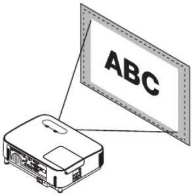 NEC NP-P554W - ⑤ Adjusting the Picture Size and Position - 3