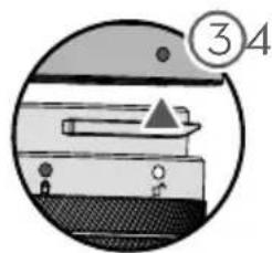 Cross-sectional diagram of a mechanical or electronic component with layered structure and numbered label (34), no readable text or symbols beyond the number.