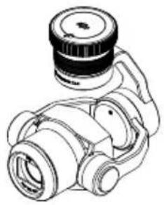 Line drawing of a camera lens assembly (no text or symbols)