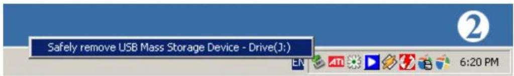 Safely remove USB Mass Storage Device - Drive(J:) EN ATN Play Flash 6:20 PM