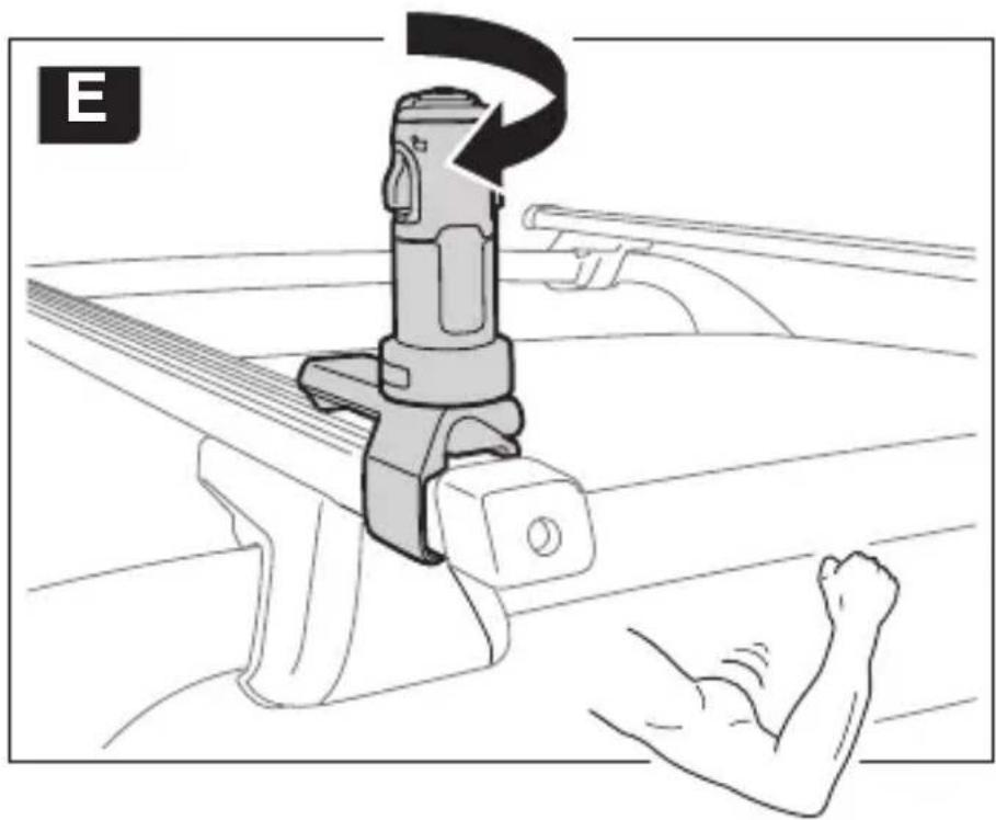 THULE SkiClick 7291 Ski Carrier - > Instructions - 33