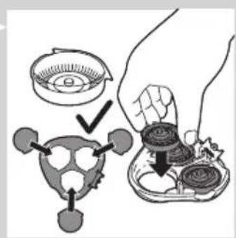 Diagram illustrating a food preparation step with labeled steps and arrows indicating action