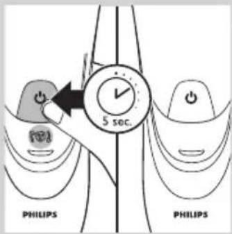 5 sec. PHILIPS PHILIPS