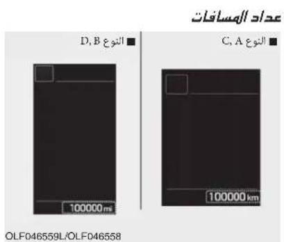 عدار المساقات D, B النوع ■ C, A النوع ■ 100000.٥٣ 100000.٥٣ OLF046559L/OLF046558