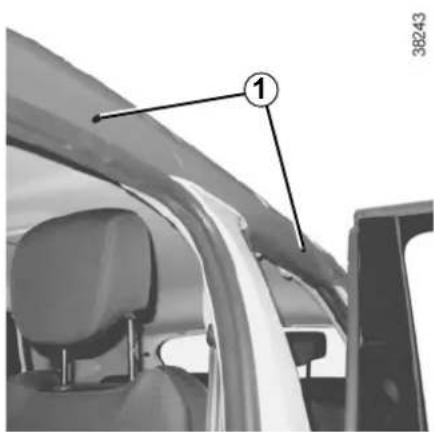 Interior view of a car showing the seat, driver's seat, and dashboard (no visible text or symbols)