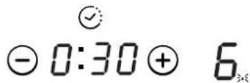 ~ - 0:30 + 6