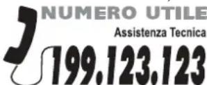 CANDY CIE3637B - UN SOLO NUMERO TELEFONICO PER OTTENERE ASSISTENZA. - 1