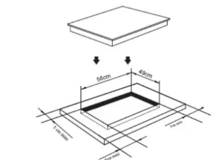 CANDY CIE3637B - Procedimento di installazione - 1
