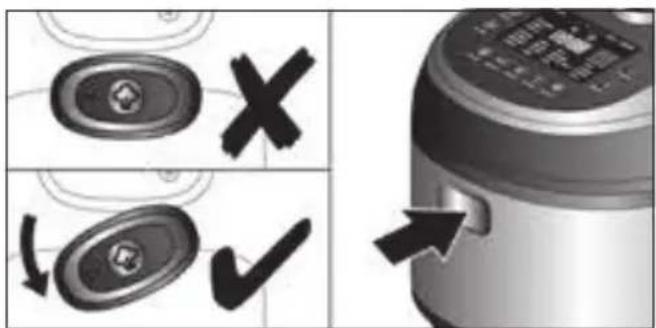BOSCH AutoCook Pro - Fjernelse af ventilproppen - 2