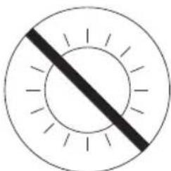 Simple circular diagram with a diagonal line crossing through the center, no text or symbols present.