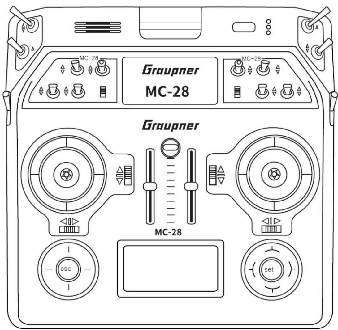 MC-28 Graupner MC-28 Graupner MC-28 esc set