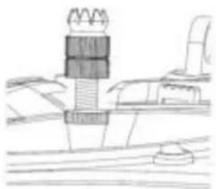 Line drawing of a mechanical assembly or structural component (no text or symbols)