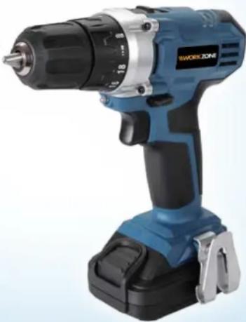 Blue and black SIVORK ZONE electric drill press tool (no visible text or symbols)