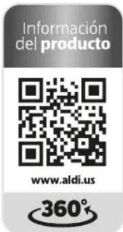 Información del producto www.aldi.us 360°