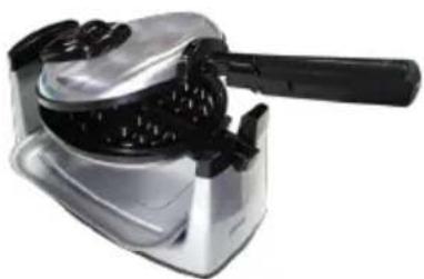Ambiano Rotating Belgian Waffle Maker SW-087A - ROTATING BELGIAN WAFFLE MAKER - 2