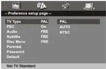 NEVIR NVR-2782DVD-PCU - Página Configuración General - 10