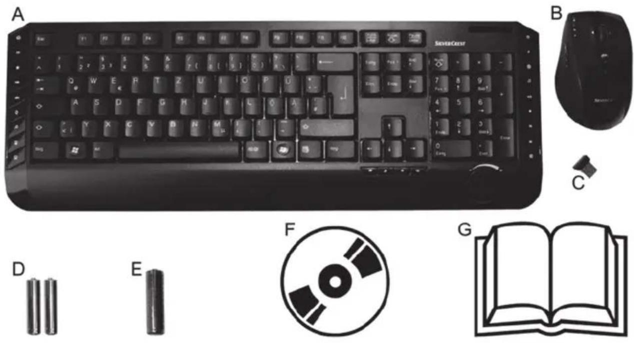 SILVERCREST STMS 2219 A1 - Package Contents - 1