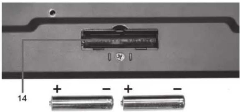 SILVERCREST STMS 2219 A1 - Vloženie batérií - 1