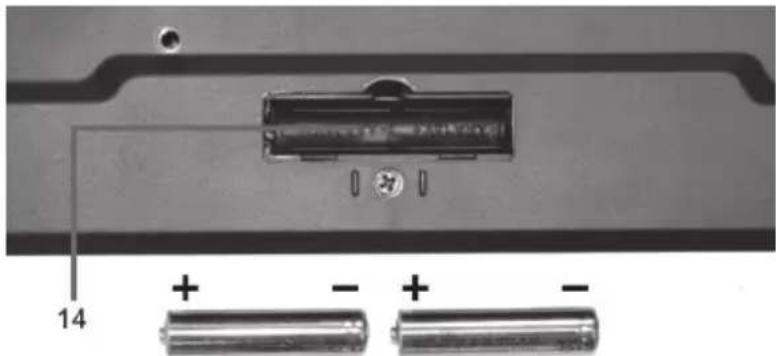 SILVERCREST STMS 2219 A1 - Vkládání baterií - 1