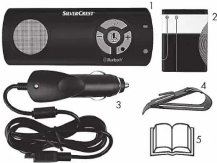 SILVERCREST® Bluetooth® 1 2 3 4 5