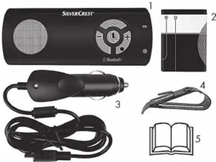 SILVERCREST® Bluetooth® 1 2 3 4 5