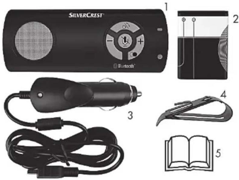 SILVERCREST® Bluetooth® 1 2 3 4 5