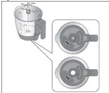 SILVERCREST Monsieur Cuisine SKMH 1100 A1 - Marcações no copo de mistura - 3