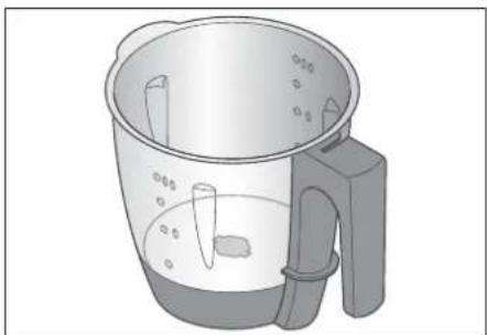SILVERCREST Monsieur Cuisine SKMH 1100 A1 - Marcações no copo de mistura - 1