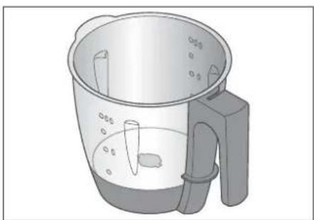 SILVERCREST Monsieur Cuisine SKMH 1100 A1 - Tacche all'interno della caraffa - 1