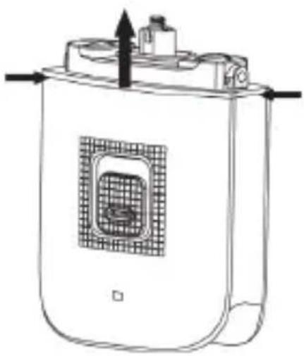 SILVERCREST SRR 800 A1 - Removing the battery - 4