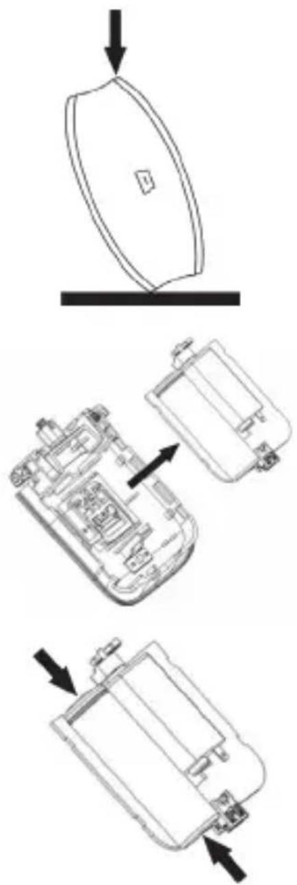 SILVERCREST SRR 800 A1 - Removing the battery - 5