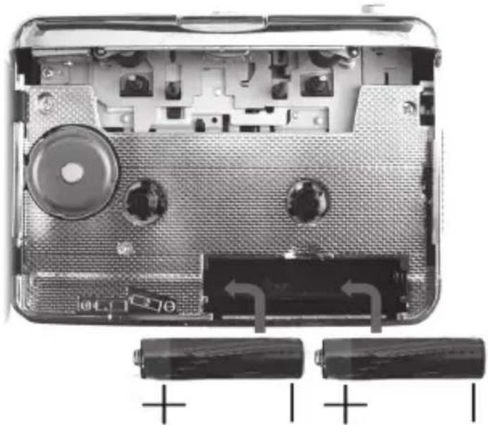 SILVERCREST SKD 1000 A3 - Vstavljanje baterij - 1