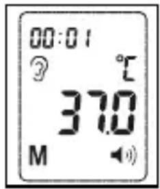 00:01 ? °C 37.0 M