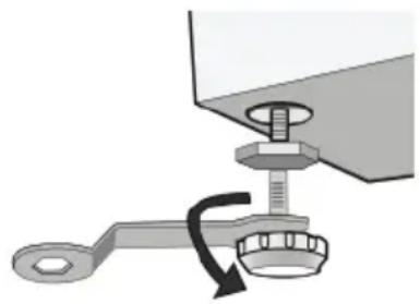 Star-Light WMM-714A+++ - - Ajustarea picioarelor - 1