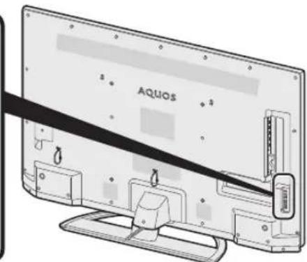 SHARP Aquos 60US45 - -音量（+/−）ボタン - 1