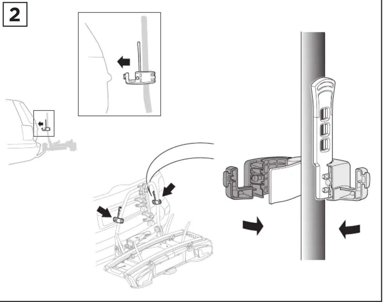 Diagram illustrating car seatbelt adjustment mechanism with labeled parts and directional arrows