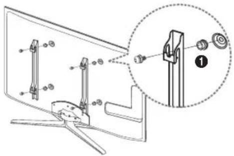 Technical diagram showing a device assembly with labeled parts and an inset detail view of the component.