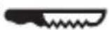 SILVERCREST IAN 273428 - Messer mit Wellenschliff - 1