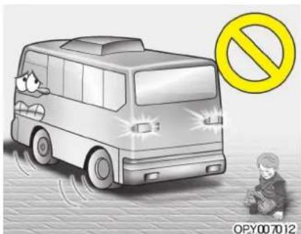 HYUNDAI Universe (2010) - 안전 주의 사항 - 3