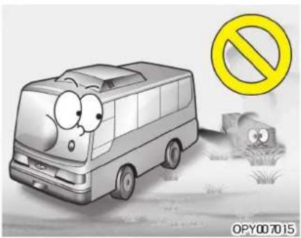 HYUNDAI Universe (2010) - 안전 주의 사항 - 1