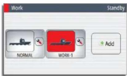 Work Standby NORMAL WORK-1 Add