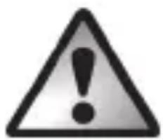 Warning symbol with exclamation mark inside a triangle (no text or numbers)
