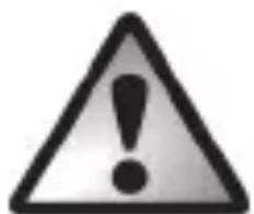 Warning symbol with exclamation mark inside a triangle (no text or numbers)