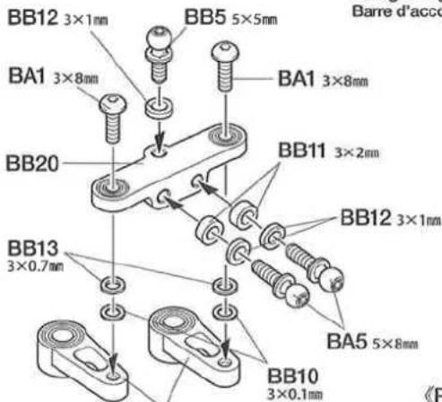 BB12 3×1mm BA1 3×8mm BB5 5×5mm BA1 3×8mm BB20 BB11 3×2mm BB13 3×0.7mm BB12 3×1mm BA5 5×8mm BB10 3×0.1mm Barre d'acc