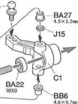 BA27 4.5×3.5mm J15 C1 BA22 1050 BB6 4.6×4.7mm