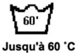 60' Jusqu'à 60 °C