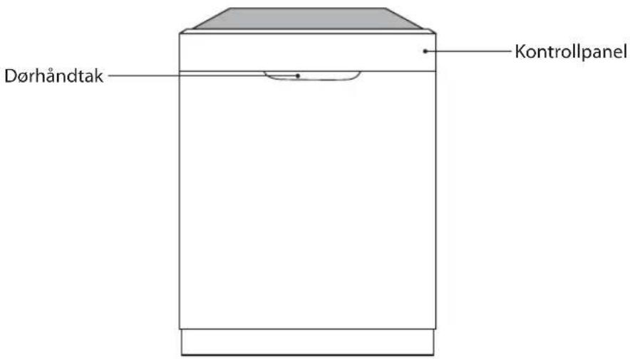 Logik LDW45W16N - Sett forfra - 1