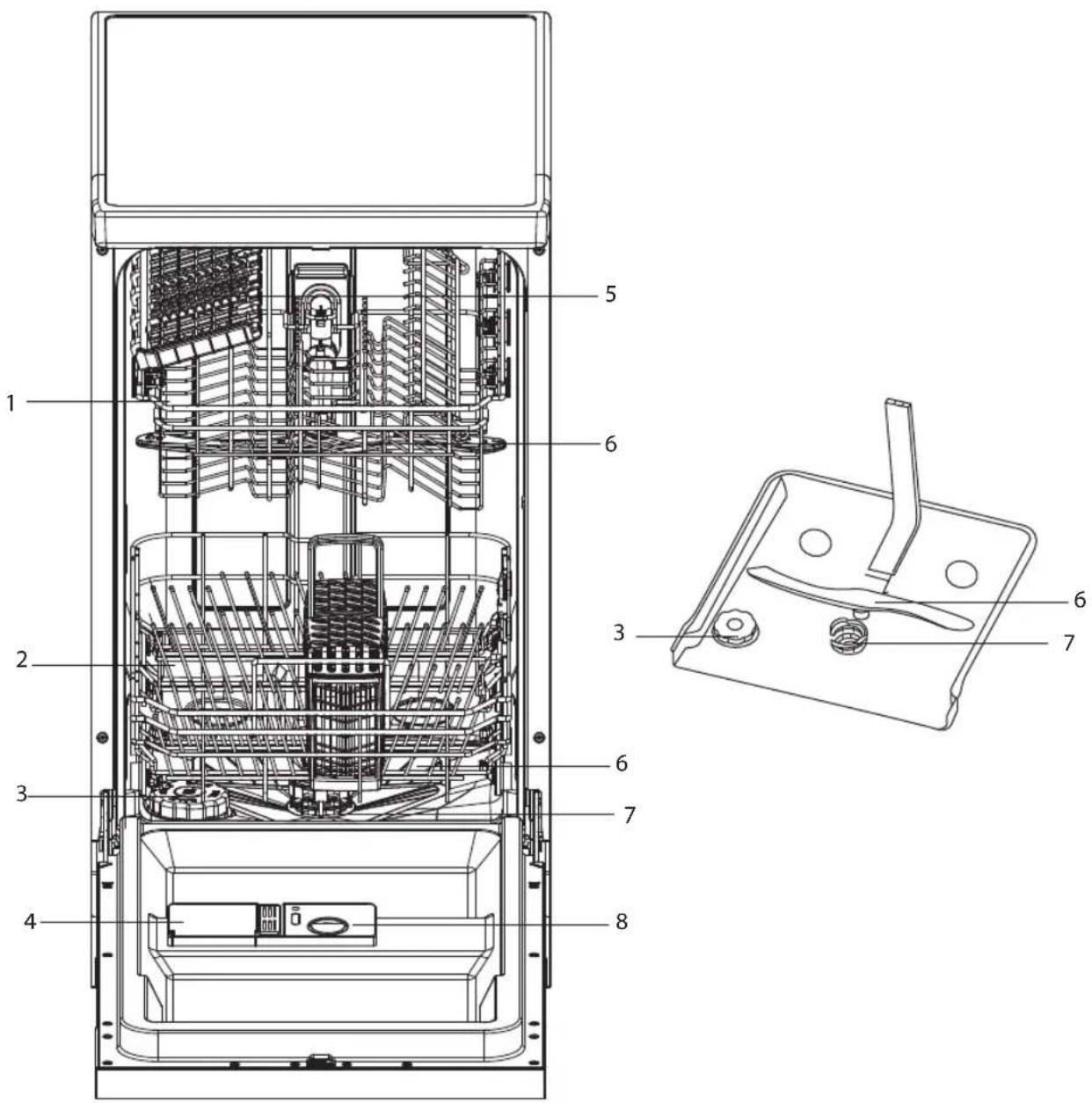 Logik LDW45W16N - Tietoja veden varmuussyöttöletkusta - 6