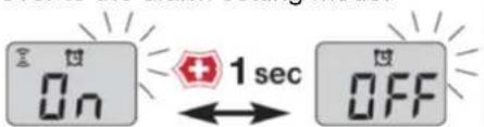 On 1 sec OFF